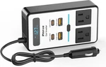 Car Power Inverter Dc 12V To 110V Ac,cigarette Lighter Adapter 200W-XS New. Price: $45.48.