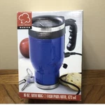 16 Oz Plug-in Heated Auto Mug Chef Trend Basics Blue And Black Stainless New. Price: $17.00.