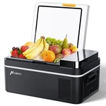 Hcalory 22QT Portable Car Fridge Cooler Refrigerator 12V/24V Cooling For Camping New. Price: $159.99.