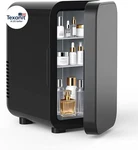 Skincare Fridge With Glass Panel, 6L Mini For Home/car, Ac/dc Portable New. Price: $109.23.