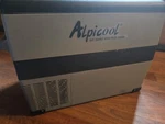 Alpicool Volt Cooler Portable Fridge Digital Display Gray Black For Camping Used. Price: $175.00.
