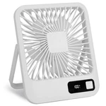 Imountek Usb Rechargeable Mini Cooling Fan Desktop/wall With Lcd Display New. Price: $13.55.