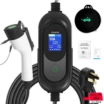 Subsun Universal Portable Level Charger 50AMP 240V + 33FT Charging Cable Used. Price: $209.97.