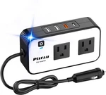 200W Car Power Inverter, Pisfau Dc 12V To 110V Ac Plug Adapter Outlet With New. Price: $35.99.