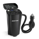 Bestek 200W Power Inverter, 12V Dc To 110V Car Plug Adapter Outlet Black New. Price: $60.07.