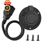 Jacenergy Rv Shore Power Inlet Charger Plug 15 Amp Port 20INCH, Black New. Price: $27.98.