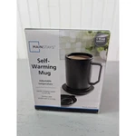 Mainstays Self-warming Mug Black 12OZ Stainless Steel MS9299 Adjustable Temp Nib New. Price: $29.99.