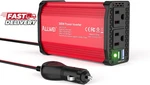 Allwei 300W Power Inverter Dc 12V To 110V Ac, Compact Car Plug Adapter Outlet Wi New. Price: $32.39.