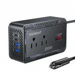 Vansoet Car Power Inverter Dc 12V To 110V 200W-PD30BK, Black New. Price: $61.82.