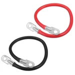 Vekauto Pair Copper Battery Inverter Cables, 4 Awg Gauge 18INCH, Black, Red New. Price: $20.99.
