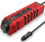 150W Car Power Inverter Dc 12V To 110V Ac Converter With 3 Outlets Quick... New. Price: $50.50.