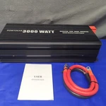 Powtdear 3000W/6000W Modified Sine Wave Power Inverter Hardwire Terminal Open. Price: $166.50.