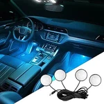 Car Interior Led Lights, 4 1 Ambient Lighting Kit, Auto Color: Ice Blue New. Price: $13.49.