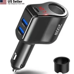 200W Pd Usb Car Charger Adapter: 12V Cigarette Lighter Socket Splitter 12... New. Price: $23.16.