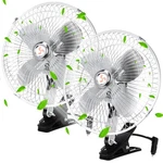 Tujoe Pack 12V Car Fan Clip On Silver Cigarette Lighter Plug Vehicle New. Price: $49.99.