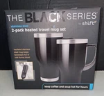 The Black Series 2-PK Stainless Steel 14 Ounce Heated Travel Mug Set SHIFT3 New. Price: $9.99.