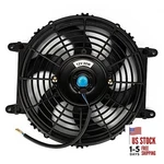 10-INCH Universal Slim Electric Radiator Cooling Fan Kit 12V Black New. Price: $38.81.
