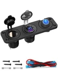 Cigarette Lighter Socket 12V Usb With Rocker Toggle Switch Pd 20W And QC3. New. Price: $22.92.