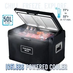 Explorer Bear EX50B 52.8QT/50L 12/24V Portable Electric Fridge Freezer New. Price: $399.00.