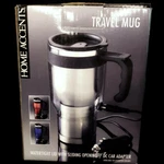 Travel Mug With Dc Adapter - Home Accents Red New. Price: $19.99.