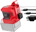 Power Inverter Compatible With Milwaukee 18V Battery,ecarke Real 200W Portable New. Price: $36.35.