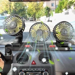 Cigarette Lighter 3-HEAD Car Cooling 360 Rotatable Electric 12V Fans New. Price: $23.74.