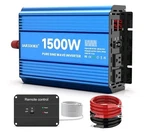 Jarxioke 1500 Watt Pure Sine Wave Power Inverter, Vdc To 110 120. Price: $89.00.