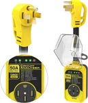 Rv Surge Protector, 50 Amp 12800 Joules Circuit Analyzer Full Protection, IP6 New. Price: $58.39.