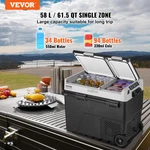 Vevor Portable Car Refrigerator Freezer Compressor 58 Dual Zone For Home New. Price: $430.14.
