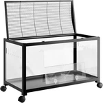 Garvee Large Dual Door Stackable Hamster Cage Universal Wheels Acrylic Sides New. Price: $112.44.