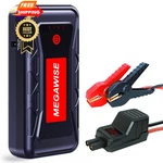 Megawise 2500A Peak 21800MAH Car Battery Jump Starter (up To 8.0L Red & Black New. Price: $81.99.