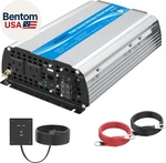 1200W Power Inverter DC12 Volt To Ac With 20A Solar Charge Controller New. Price: $136.78.