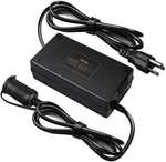 Ac To Dc Converter, 15A/180W/8.25FT/110V 12V Car Cigarette Lighter New. Price: $67.11.