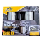 Auto Xs 12V Electric Heated Travel Mug Pack Stainless Coffee Cup Warmer 57435 New. Price: $19.99.