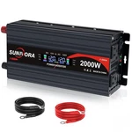 2000 Watt Power Inverter 12V Dc To 110V/120V Ac Converter 4000W Peak With Lcd... New. Price: $138.90.