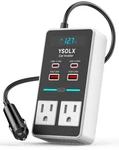 Ysolx 300W 12V To 110V Car Power Inverter, With Dual Usb-a 24W And Usb-c 65W,... New. Price: $46.25.