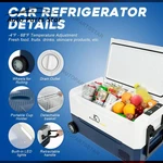 35L/37QT Portable Car Refrigerator Freezer Compressor Cooler Dual Zone 12V New. Price: $190.39.
