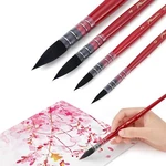 Lightwish Watercolor Brushes Set, Synthetic Squirrel Hair Paint Large, Red New. Price: $31.11.