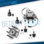 4WD Front Wheel Bearing Hubs Ball Joints For 2006-2008 Dodge Ram 3500 2500 8-LUG New. Price: $211.67.