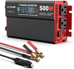 Olteanp 500 Watt Power Inverter 12V Dc To 110V/120V Ac With Lcd Screen New. Price: $58.38.