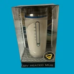 12V Travel Mug Powered By Car Stainless Steel Adapter Included Smart White New. Price: $23.00.