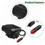 Machswon MGDB01589 01J 12V 120W 2-IN-1 Portable Car Electric Cooling Heating Fan New. Price: $23.37.