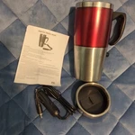12V Car Outlet Portable Heated 13OZ Coffee Mug Travel New Open. Price: $12.00.