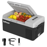 Setpower FC15 Portable 12V Refrigerator, -4 -68 Fast 16QT(3 Years), Black New. Price: $230.52.