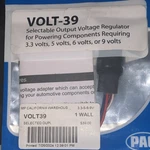 Pac VOLT-39 Selectable Output Voltage Regulator 3.3V 5V 6V 9V New. Price: $15.00.