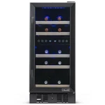 Newair 15 Built-in 29 Bottle Dual Zone Compressor Wine Fridge. Price: $510.00.