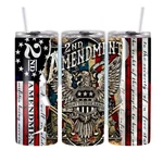 We The People 2ND Amendment 20 Oz Tumbler Travel Mug Cup Men's Shop Garage Gift New. Price: $22.95.