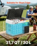 12 Volt Car Refrigerator, 31.7QT/30L Fridge, Rv New. Price: $220.46.