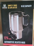 Dirty Dog Garage Automotive Heated Mug 16 Oz 12V Spill Proof Stainless Steel New. Price: $20.00.