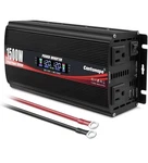 Cantonape 1500W Power Inverter 12V 110V/120V Car Charger Converter Lcd Displa New. Price: $51.00.